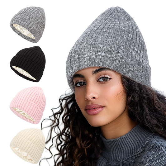 Styleshift Satin knitted Beanie