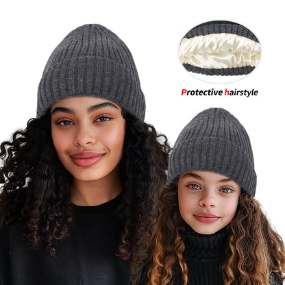 Styleshift Satin knitted Beanie